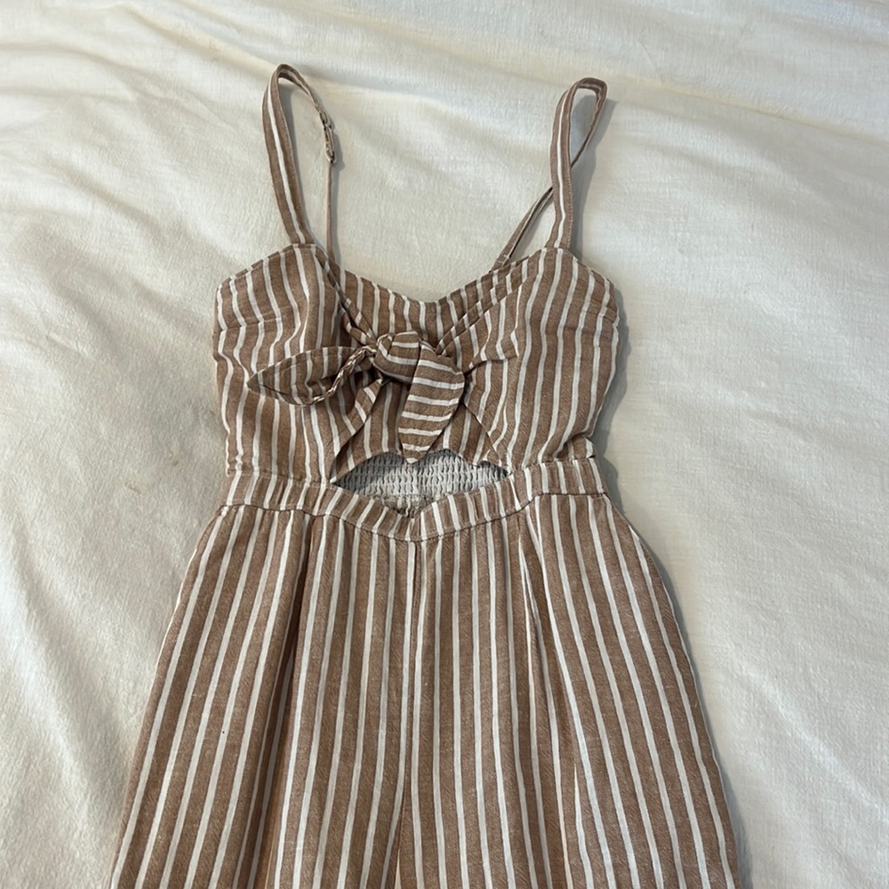 Abercrombie and Fitch striped romper, size XS